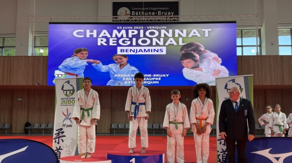 Du beau judo ce samedi lors du Championnat Régional benjamins