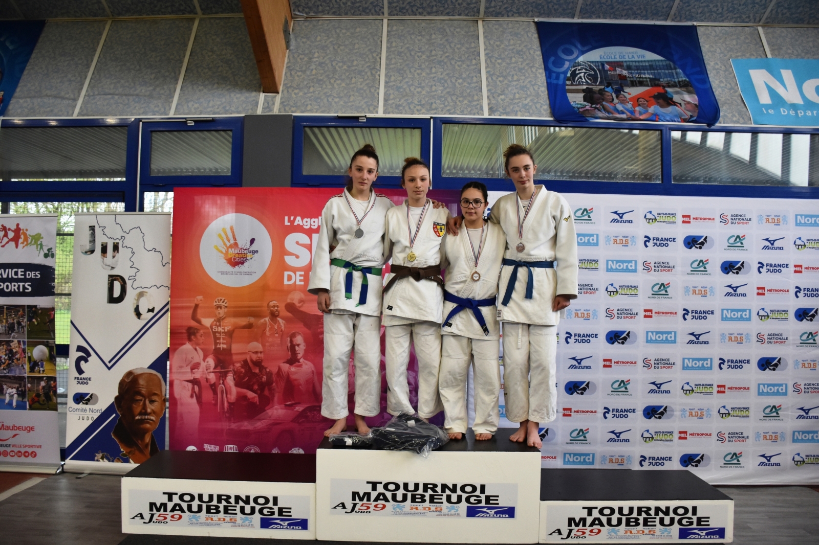 Podiums U15 Samedi 04/04/2026